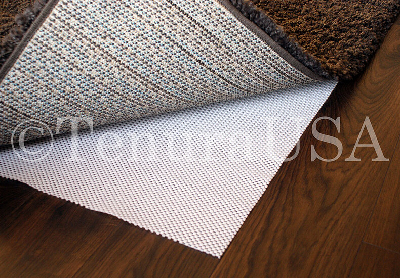 Using Non Slip Fabric As Rug Underlay