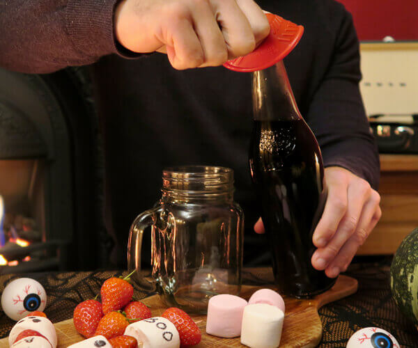 T-B-1-Red-Bottle Opener used to Open Bottles at Halloween to Make Halloween Accessible-2