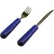 T-PCG-B-Blue-Childrens-Cutlery-Grip-Fork+Spoon-Studio-1