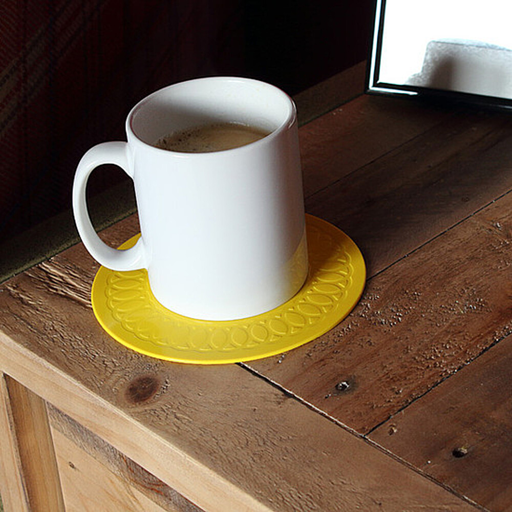 Tenura Circular AntiSlip Coaster Silicone NonSlip Coaster