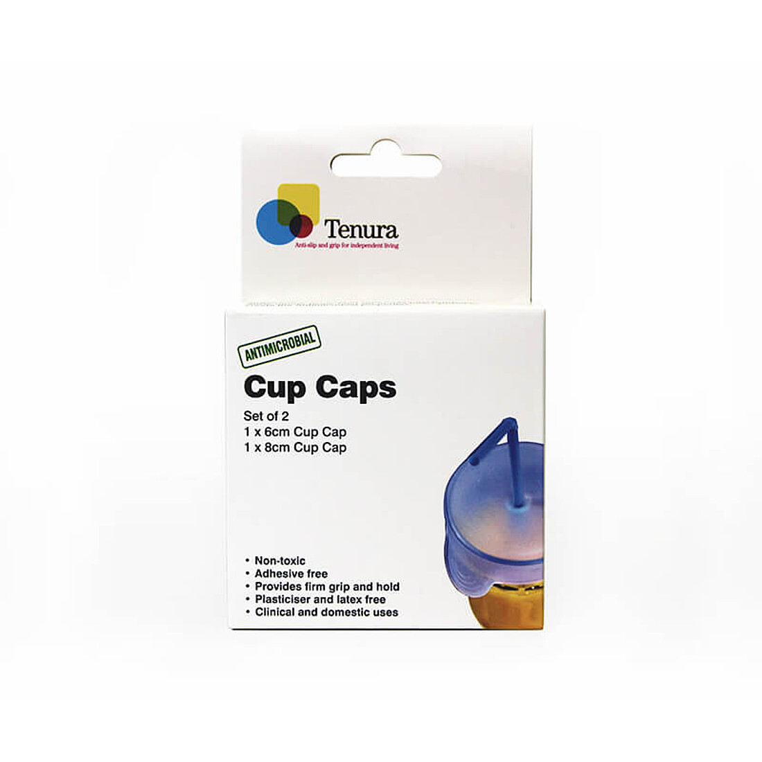 Tenura Antimicrobial CupCaps (Pack of 2) - Image 16