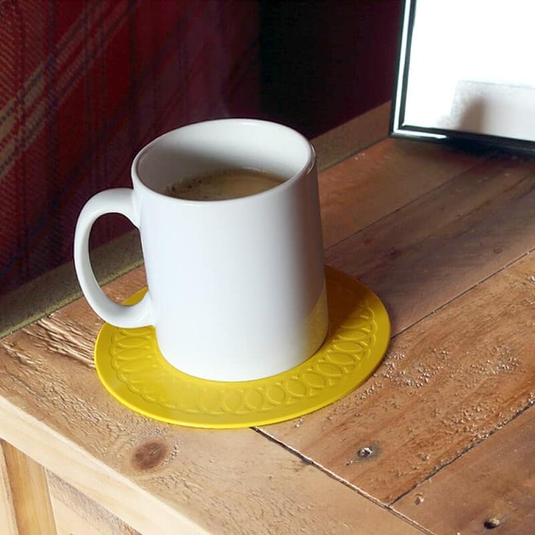Tenura Anti-Slip Silicone Rubber 14cm Round Coaster Bulk Pack of 25 - Image 6