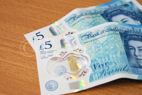 bank-notes 5 Pound Note
