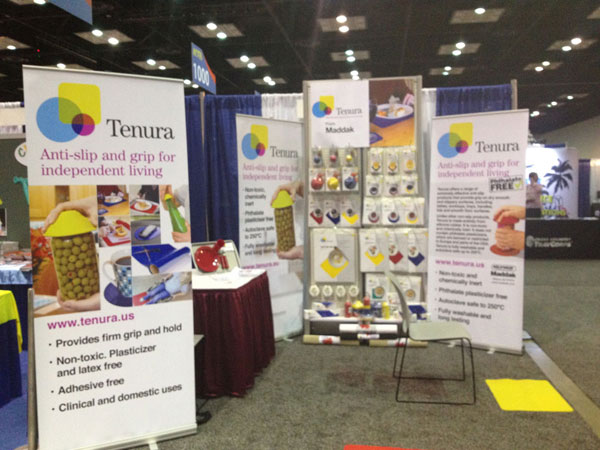 tenura-at-aota Tenura Stand at AOTA Expo