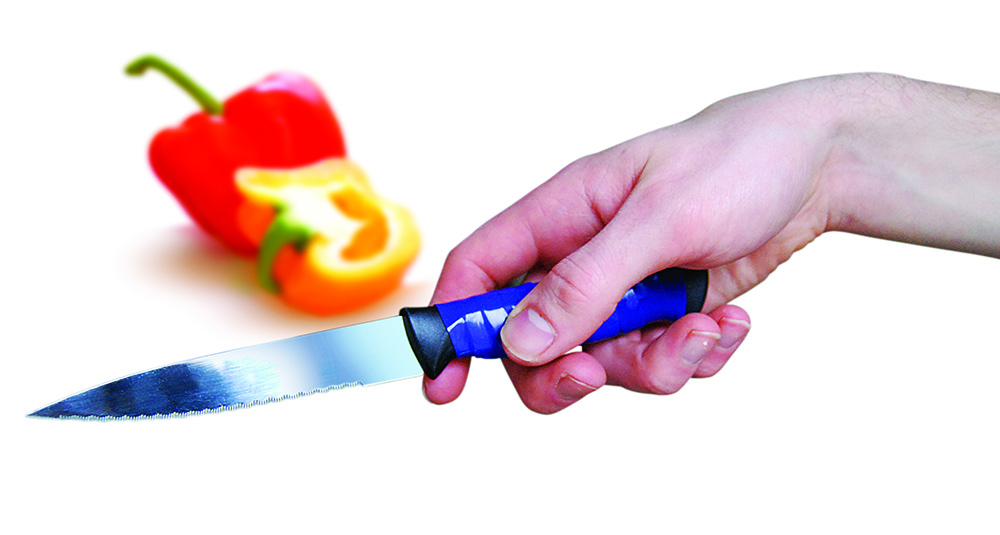 Grip Strips on Knife